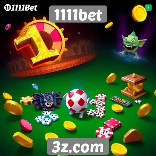 Plataforma 1111bet oferece ampla variedade de jogos